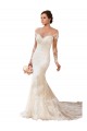 Lace Mermaid Chapel Train Long Sleeves Wedding Gowns Cairns