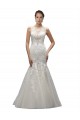 Tulle & Lace Mermaid Sweep Train Sleeveless Wedding Dress Cairns