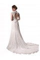 Lace Mermaid Chapel Train Cap Sleeves Wedding Dresses Cairns