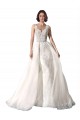 Tulle & Lace Mermaid Chapel Train Sleeveless Wedding Dress Cairns