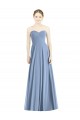 Soft Chiffon Long Sleeveless Evening Dress / Bridesmaid Dress Cairns