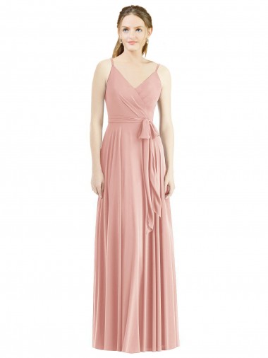 Soft Chiffon A-Line Sleeveless Bliss Pink Formal Dress / Bridesmaid Dress Cairns