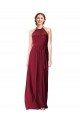 Chiffon Long Sleeveless Bridesmaid Dress / Evening Gowns Cairns