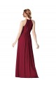 Chiffon Long Sleeveless Bridesmaid Dress / Evening Gowns Cairns