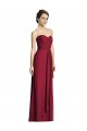 Soft Chiffon A-Line Long Sleeveless Side Slit Bridesmaid Dresses Cairns