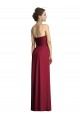 Soft Chiffon A-Line Long Sleeveless Side Slit Bridesmaid Dresses Cairns