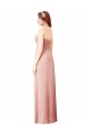 Soft Chiffon Long Sleeveless Bridesmaid Dress Cairns