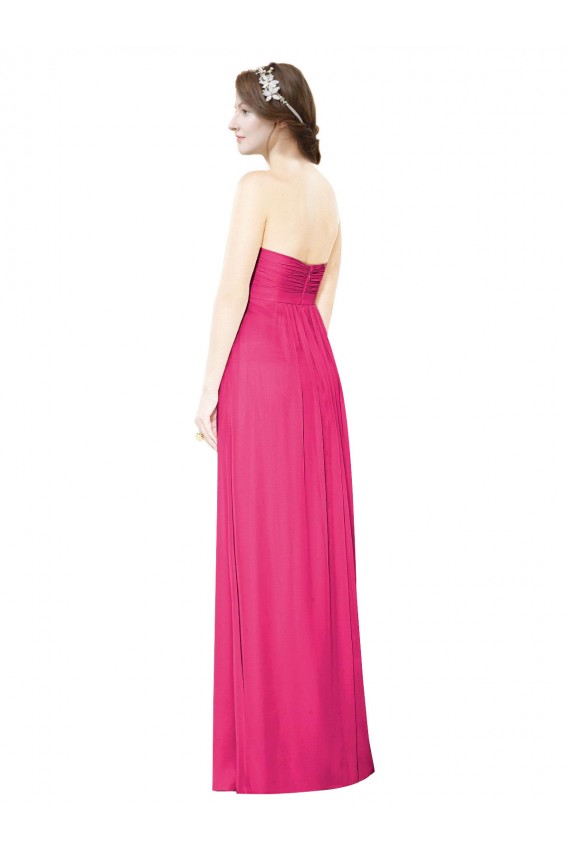 Soft Chiffon A-Line Sleeveless Azalea Bridesmaid Dress Cairns