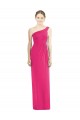 Soft Chiffon Sheath Long Sleeveless Azalea Bridesmaid Dresses Cairns