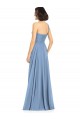 Soft Chiffon A-Line Long Sleeveless Dusty Blue Formal Dress / Bridesmaid Dress Cairns
