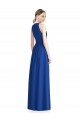 Chiffon A-Line Long Sleeveless Silver Bridesmaid Dress / Evening Dress Cairns