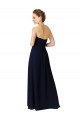 Luxe Chiffon A-Line Long Sleeveless High Low Bridesmaid Dress Cairns