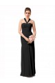 Chiffon Mermaid Long Sleeveless Bridesmaid Dress / Evening Dress Cairns