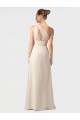 Soft Chiffon A-Line Long Sleeveless One Shoulder Bridesmaid Dresses Cairns