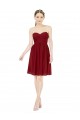 Soft Chiffon A-Line Knee Length Sleeveless Cocktail Dresses Cairns