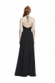 Chiffon A-Line Sleeveless Dark Navy Formal Dress / Bridesmaid Dress Cairns