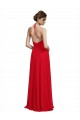 Chiffon Long Sleeveless Bridesmaid Dress Cairns