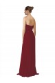 Soft Chiffon A-Line Sleeveless Burgundy Bridesmaid Dresses Cairns