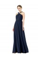 Chiffon Princess Long Sleeveless Bridesmaid Gowns Cairns