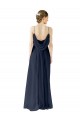 Chiffon A-Line Long Sleeveless Open Back Bridesmaid Dress / Evening Gowns Cairns
