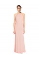 Chiffon Long A-Line Sleeveless Bridesmaid Dress Cairns