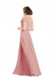 Chiffon A-Line Sleeveless Bliss Pink Bridesmaid Dress / Evening Dress Cairns