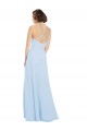Soft Chiffon A-Line Long Sleeveless Wedding Party Dress Cairns