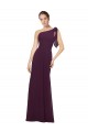 Soft Chiffon Long Sleeveless Bridesmaid Dresses Cairns