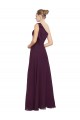 Soft Chiffon Long Sleeveless Bridesmaid Dresses Cairns