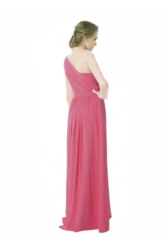Soft Chiffon A-Line Long Sleeveless Mint Green Bridesmaid Dress Cairns