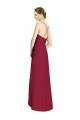 Soft Chiffon Long Sleeveless Open Back High Low Bridesmaid Dress Cairns