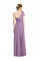Soft Chiffon A-Line Long Flutter Sleeves Open Back Formal Dress / Bridesmaid Dress Cairns