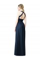 Chiffon A-Line Long Sleeveless Open Back Bridesmaid Dresses Cairns