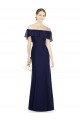 Luxe Chiffon Trumpet Long Sleeveless Bridesmaid Dress Cairns