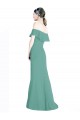 Soft Chiffon Long Sleeveless Bridal Party Dress Cairns