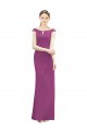 Soft Chiffon Mermaid Long Sleeveless Bridesmaid Dress Cairns