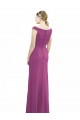 Soft Chiffon Mermaid Long Sleeveless Bridesmaid Dress Cairns
