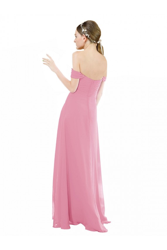 Soft Chiffon A-Line Long Cap Sleeves Formal Dress / Bridesmaid Dress Cairns