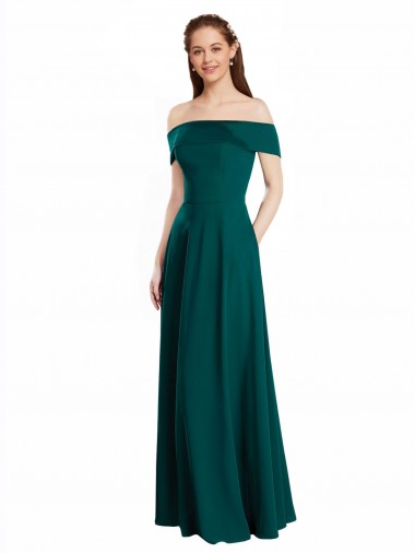 Soft Chiffon Long Cap Sleeves Bridesmaid Dress Cairns