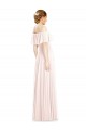 Soft Chiffon A-Line Long Sleeveless Formal Bridesmaid Dress Cairns