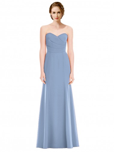 Luxe Chiffon Mermaid Long Sleeveless Bridesmaid Dress Cairns