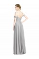 Lxue Chiffon A-Line Sleeveless Silver Bridesmaid Dress Cairns