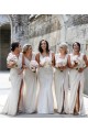 Soft Chiffon A-Line Long Sleeveless Low Back Bridesmaid Dress Cairns