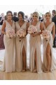 Soft Chiffon A-Line Long Sleeveless Low Back Bridesmaid Dress Cairns