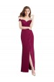 Soft Chiffon & Lace Mermaid Long Sleeveless Bridesmaid Dress / Formal Dress Cairns