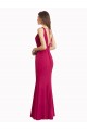 Soft Chiffon Mermaid Long Sleeveless V-Back Prom Dress / Bridesmaid Dress Cairns