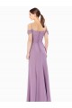 Soft Chiffon Sheath Long Sleeveless Bridesmaid Dress / Formal Dress Cairns