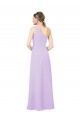 Soft Chiffon Sheath Long Sleeveless Formal Evening Gown / Bridesmaid Dress Cairns
