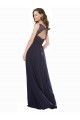 Soft Chiffon & Lace A-Line Sleeveless Dark Navy Bridesmaid Dresses Cairns
