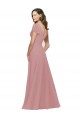 Chiffon A-Line Long Flutter Sleeves V-Back Bridesmaid Dress / Evening Dress Cairns
